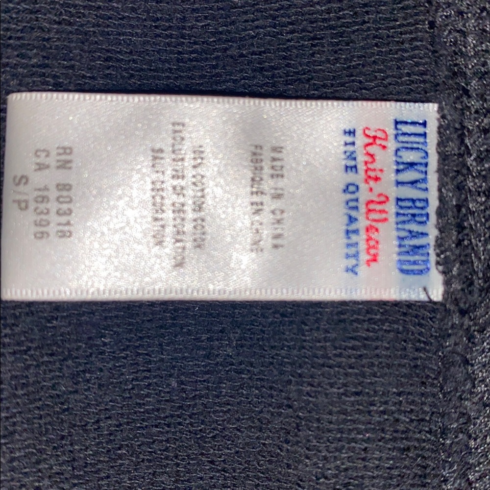 Lucky Brand Knit Wear Zip Up Hoodie - Picture 3 of 4